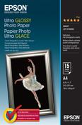 Epson Ultra Glossy Photo Paper - A4 - 15 Sheets image
