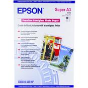 Epson Premium Semigloss Photo Paper DIN A3 250gm 20 Sheets image