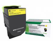Lexmark 71B2HY0 toner cartridge 1 pcs Original Yellow image