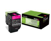 Lexmark 802M toner cartridge 1 pcs Original Magenta image