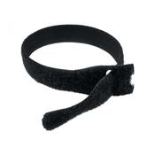 Cables Direct CT-VEL300 cable tie Hook &amp; loop cable tie Black image