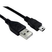 Cables Direct 99CDL2-0623 USB cable 3 m USB 2.0 USB A Mini-USB B Black image