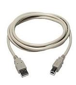 Cables Direct 2 m USBUSB MM USB cable USB 2.0 USB A USB B Grey image