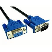Cables Direct CDEX-LPLZ-23BL VGA cable 3 m VGA D-Sub Black Blue image