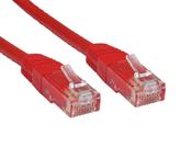 Cables Direct 0.25m Cat6 M - M networking cable Red UUTP UTP image