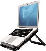 Fellowes Laptop Stand for Desk - I-Spire Quick Lift Adjustable Laptop Stand for the Home and Office - Portable Laptop Stand with 7 Height Adjustments - Max Monitor Size 17 Max Weight 4KG - Black image