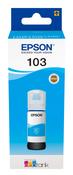 C13T00S24A10 | Original Epson 103 EcoTank Cyan Ink Bottle 65ml image