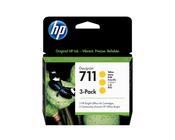 HP 711 3-pack 29-ml Yellow DesignJet Ink Cartridges image