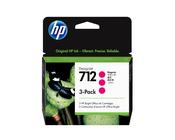 HP 712 3-pack 29-ml Magenta DesignJet Ink Cartridge image