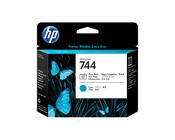 HP 744 Photo BlackCyan DesignJet Printhead image