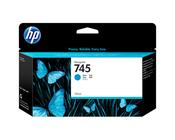 F9J97A | Original HP 745 Cyan Ink 130ml for HP DesignJet Z2600 image