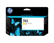 F9J96A | Original HP 745 Yellow Ink 130ml for HP DesignJet Z2600 image