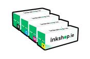 1 full set of inkshop.ie Own Brand TN326 XL Toners 1 x BlackCyanMagentaYellow