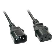 Lindy 2m C14 to C13 Extension Cable image