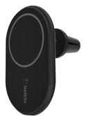 Belkin WIC004BTBK-NC mobile device charger Smartphone Black Cigar lighter Wireless charging Fast charging Auto image