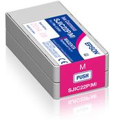 Epson C33S020603|SJI-C-22-P-M Ink cartridge magenta Content 325 ml for TM-C 3500 image
