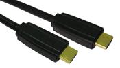Cables Direct 2m High Speed HDMI with Ethernet Cable HDMI cable HDMI Type A Standard Black image