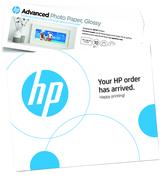 HP Adv Photo Paper Glossy 4x12in10Sht image