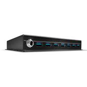 Lindy 7 Port USB 3.0 Metal Hub image