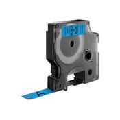 DYMO D1 Standard - Black on Blue - 12mm image