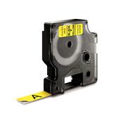 DYMO D1 Standard - Black on Yellow - 12mm image