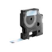 DYMO D1 Standard - White on Transparent - 12mm image