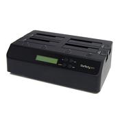 StarTech.com 4 Bay USB 3.0 eSATA to SATA Standalone 13 HDD Hard Drive Duplicator Dock image