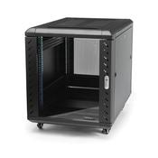 StarTech.com 4-Post 12U Server Rack Cabinet Lockable 19 Data Rack Cabinet for Computer  AV  IT Equipment Office  Home Network Rack with Casters &amp; Adjustable Mounting Rails