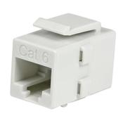 StarTech.com White Cat 6 RJ45 Keystone Jack Network Coupler - FF