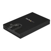 StarTech.com Biometric Enclosure - Encrypted USB 3.0 2.5 SATA Hard Drive Enclosure - FingerprintPassword Access - 256-bit AES Data Encryption - Secure External USB 3.1 Gen 1 to HDDSSD image