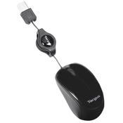 Targus AMU75EU mouse Travel Ambidextrous USB Type-A Blue Trace 1000 DPI image