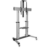 Tripp Lite DMCS60100XX Heavy-Duty Rolling TV Stand Height Adjustable 60 - 100 Screens