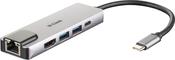 D-Link 5-in-1 USB-C Hub with HDMIEthernet and Power Delivery image