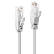 Lindy 0.3m Cat.6 UUTP Network Cable White image