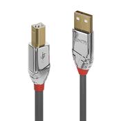 Lindy 3m USB 2.0 Type A to B Cable Cromo Line image