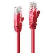 Lindy 0.3m Cat.6 UUTP Network Cable Red image