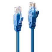 Lindy 0.3m CAT6 UUTP Network Cable Blue image