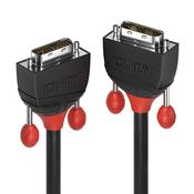 Lindy 3m DVI-D Single Link Cable Black Line image
