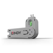 Lindy USB Type A Port Blocker Key Green image