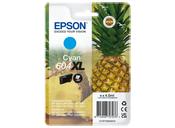 Epson Pineapple 604 Cyan High Capacity Ink Cartridge 4ml - C13T10H24010 image