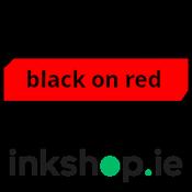 inkshop.ie Own Brand Brother TZe-451 Black on Red P-Touch Tape 24mm x 8m image