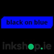 inkshop.ie Own Brand Brother TZe-521 Black on Blue P-Touch Tape, 9mm x 8m image