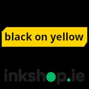 inkshop.ie Own Brand Brother TZe-621 Black on Yellow P-Touch Tape, 9mm x 8m image