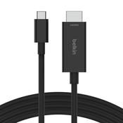 Belkin AVC012bt2MBK 2 m USB Type-C HDMI Black image