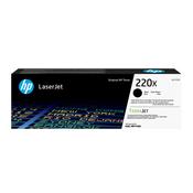 HP 220X Black Original LaserJet Toner Cartridge prints up to 7500 pages