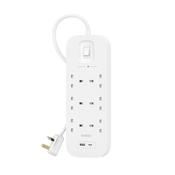 Belkin Connect White 6 AC outlets 2 m image