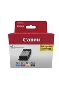 Canon CLI-581 ink multipack 4 pcs Black Cyan Magenta Yellow 2103C006 image