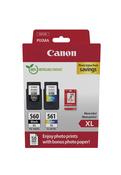 Canon PG-560XL  CL-561 XL High Capacity multipack  50 sheets 6 x 4 photopaper image