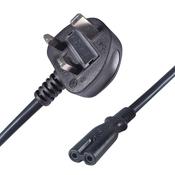 connektgear 3m UK Mains Power Cable UK Plug to C7 Figure 8 Socket