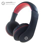 connektgear HP531 Stereo Mobile On-Ear Headset with In-Line Mic and Controller - BlackRed image